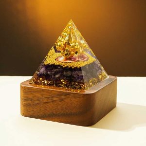 orgonite pyramid ornament